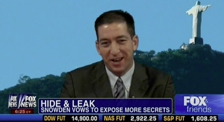 Ông Greenwald thông báo sẽ công bố thêm bí mật về hoạt động tình báo của Mỹ (ảnh: Fox News)